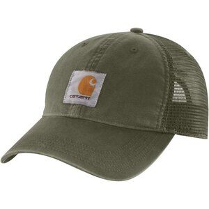 Carhartt Men's Basil Imported Adjustable Buffalo Sandstone Mesh Back Caps